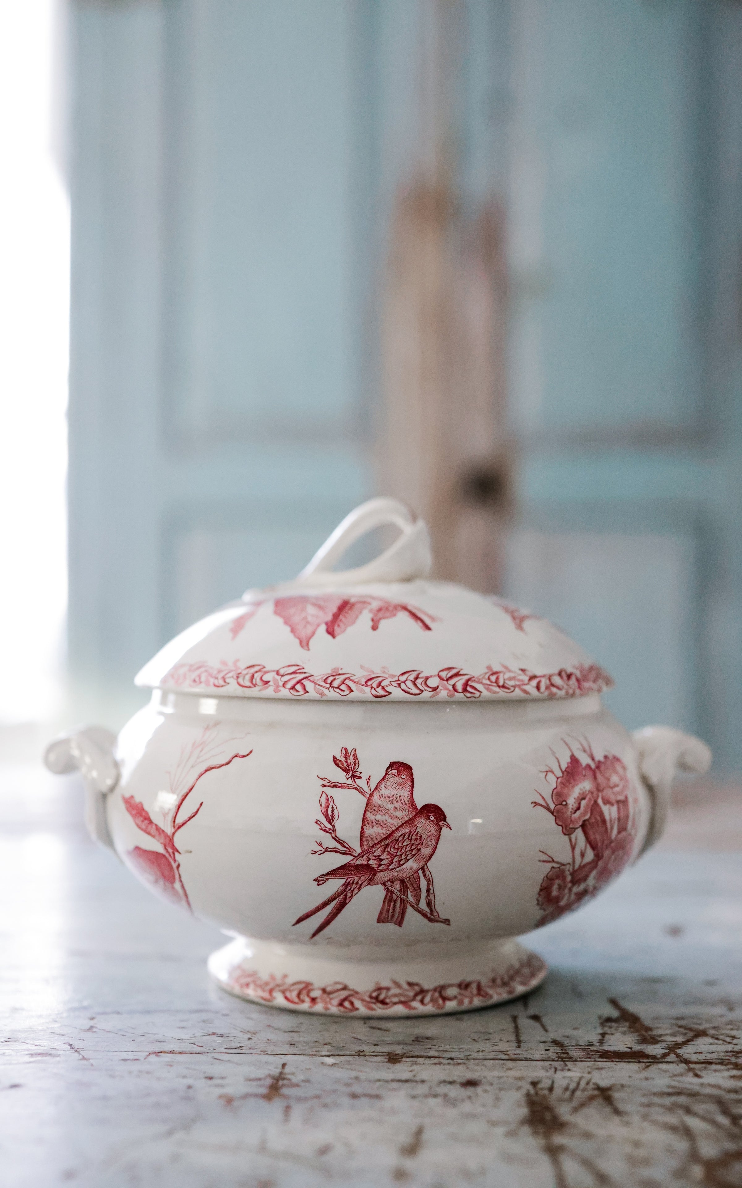 Vintage French Stoneware Tureen