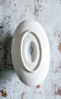Vintage French Stoneware Sauce Boat