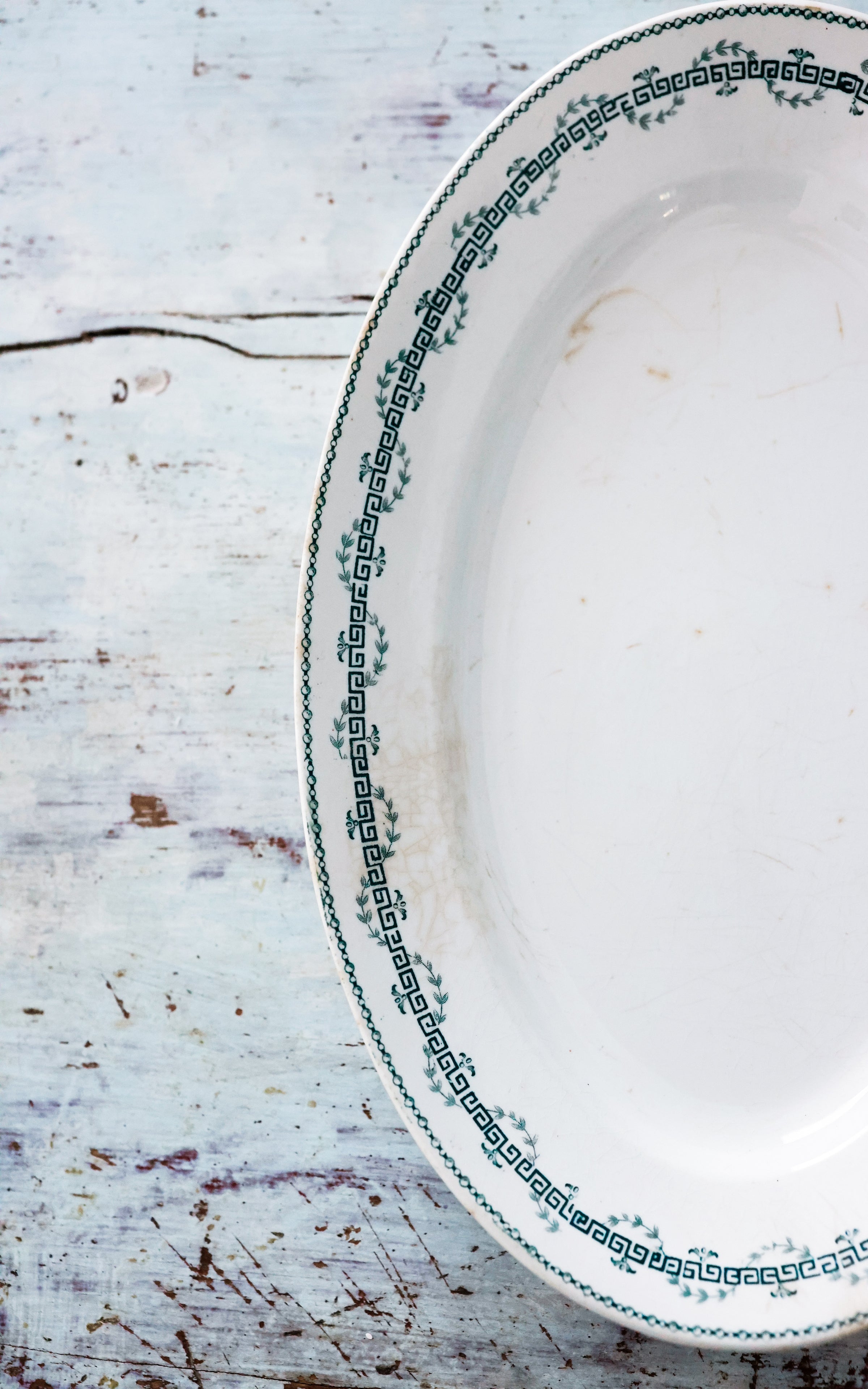 Vintage French Ironstone Platter