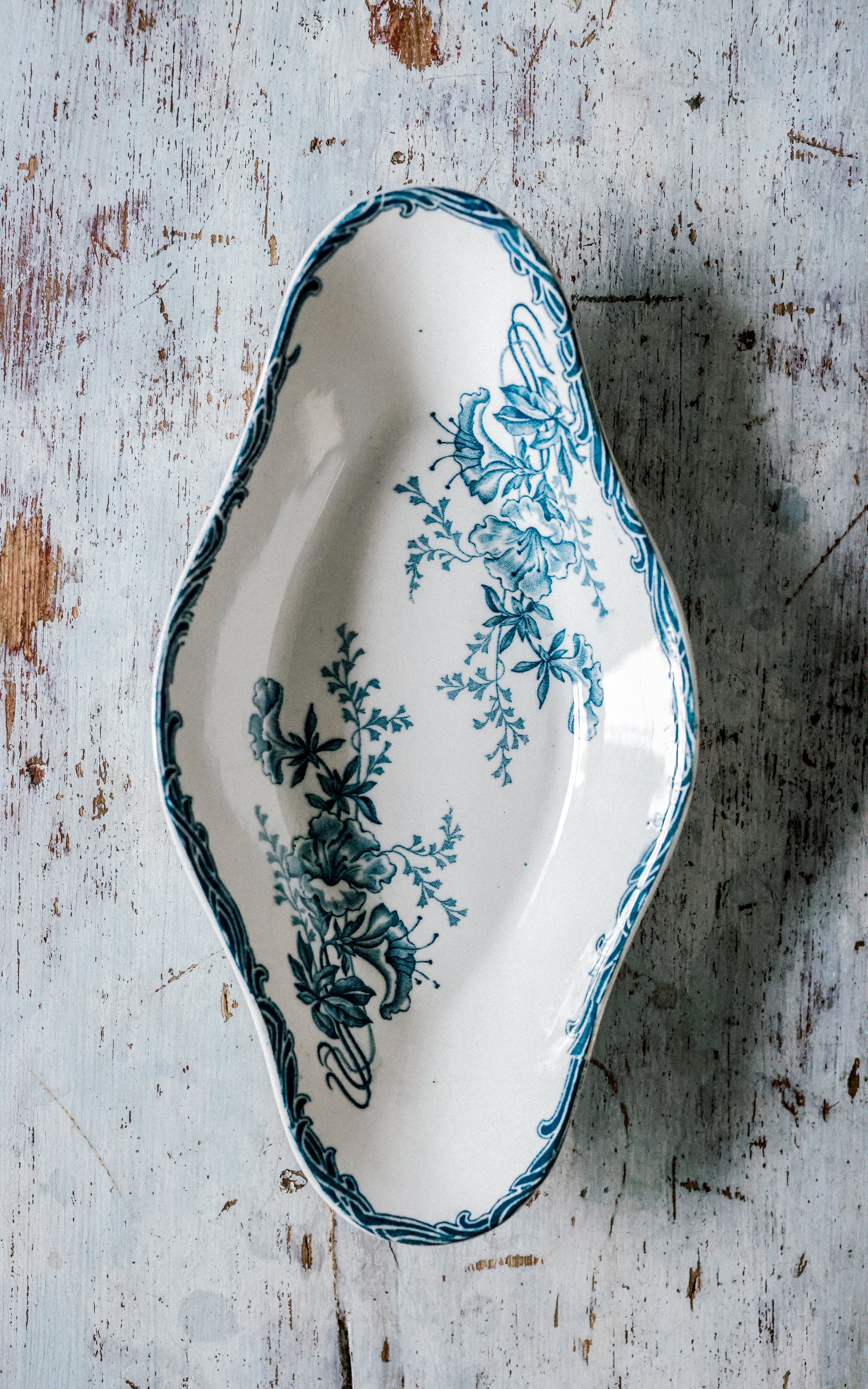 Vintage French Stoneware Dish