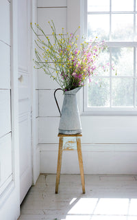 Vintage French Zinc Pitcher
