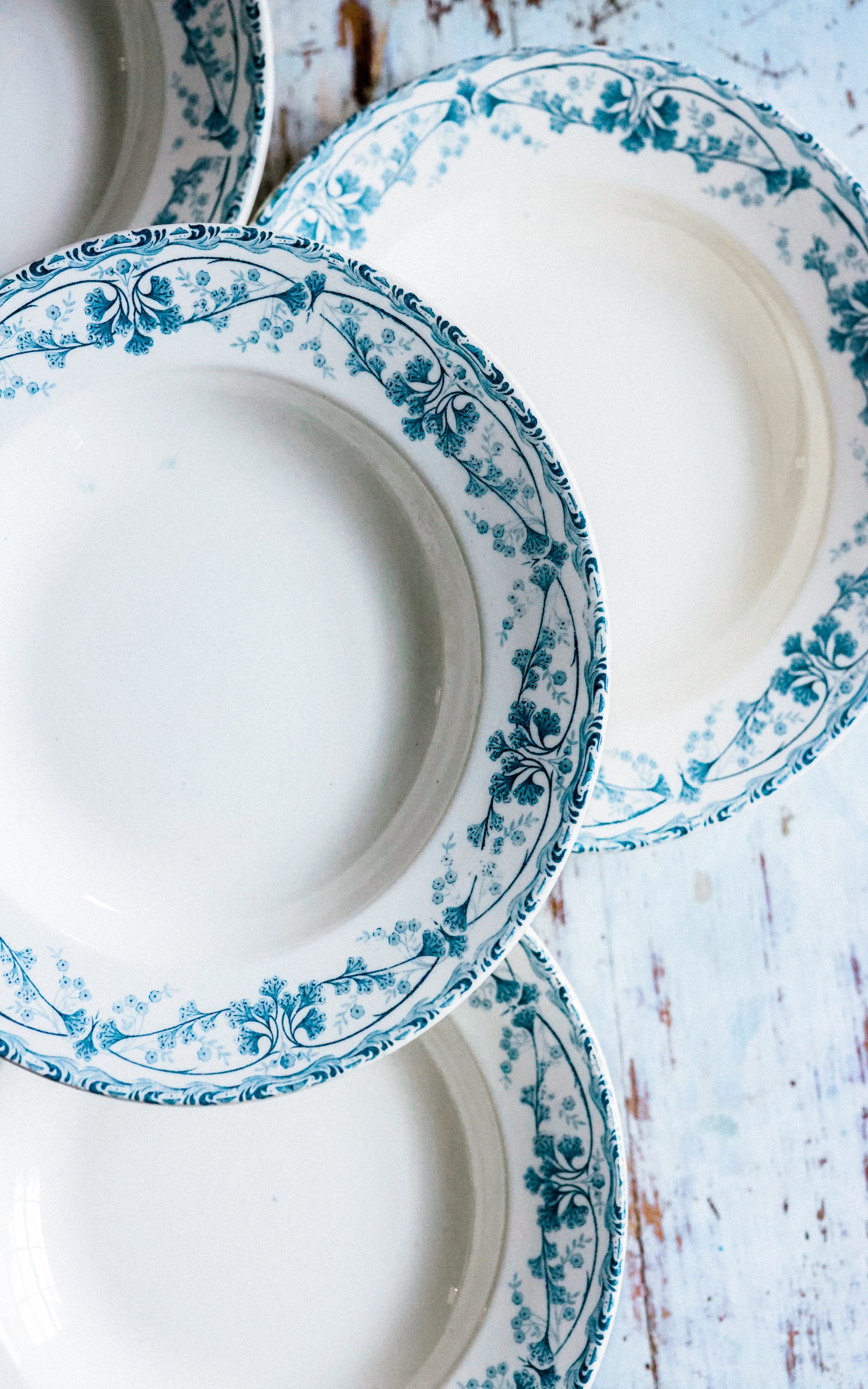 Set of Seven Vintage French Bowls
