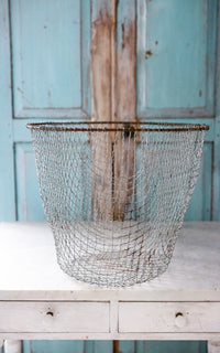 Vintage French Oyster Basket