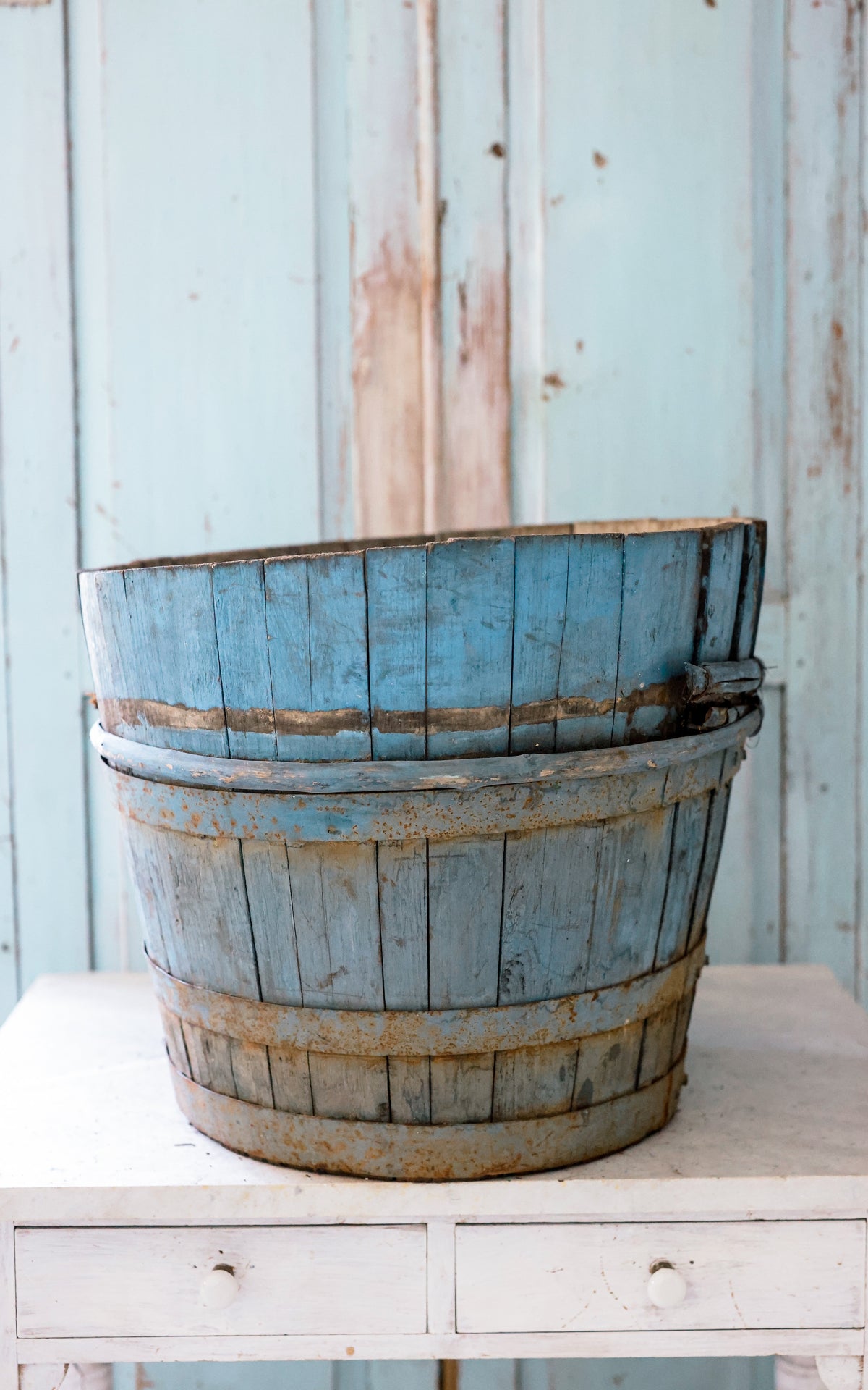 Vintage Swedish Apple Barrel