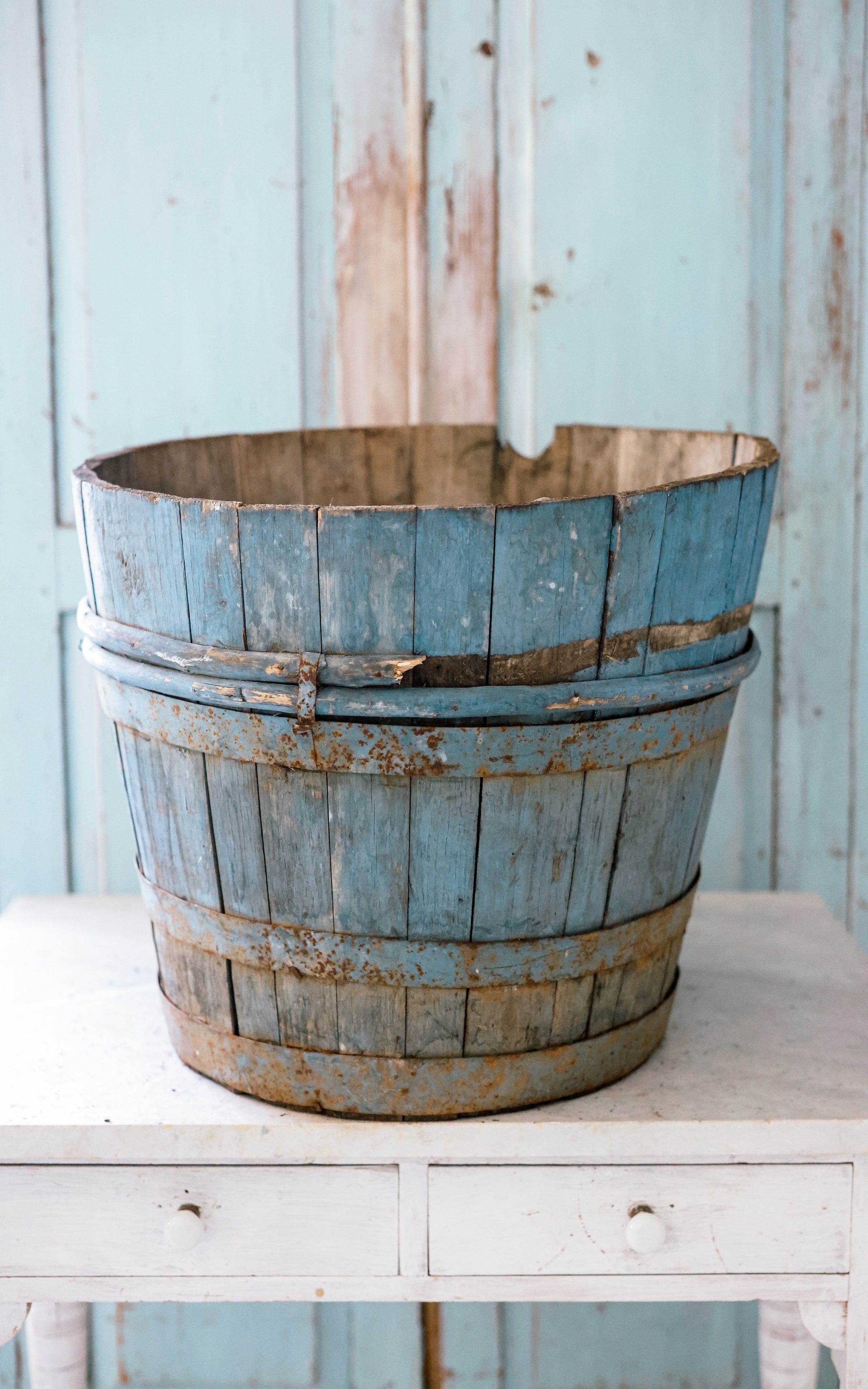 Vintage Swedish Apple Barrel