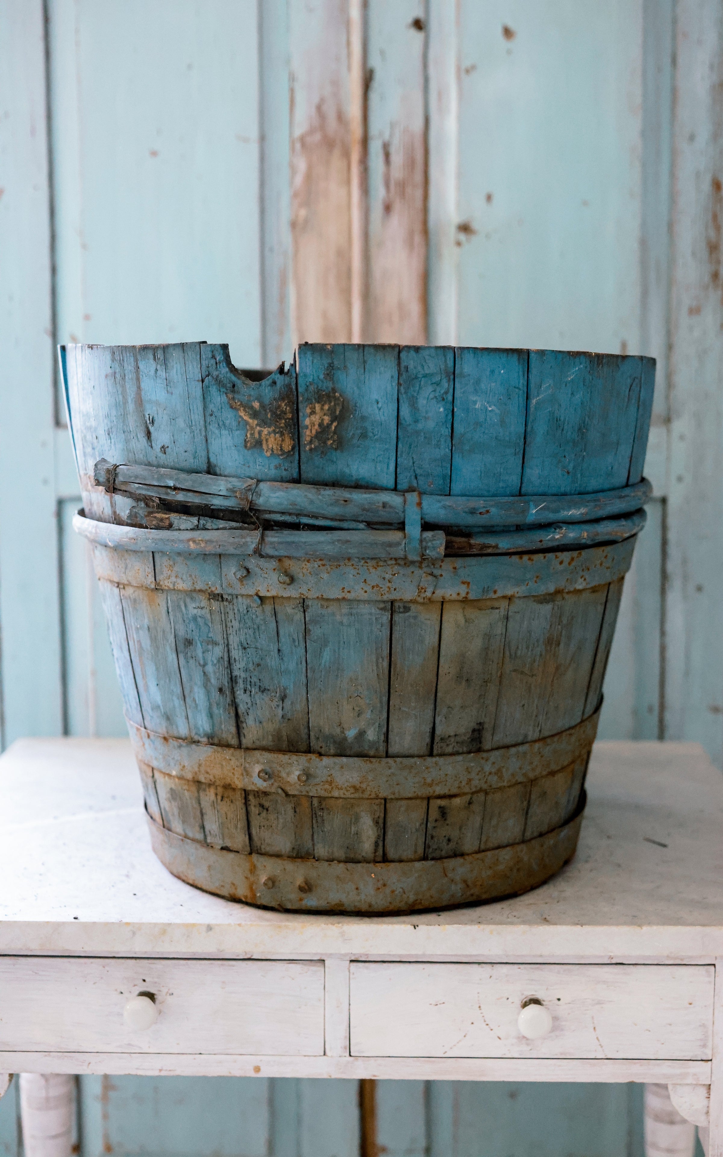 Vintage Swedish Apple Barrel