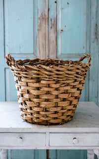 Vintage Swedish Apple Basket