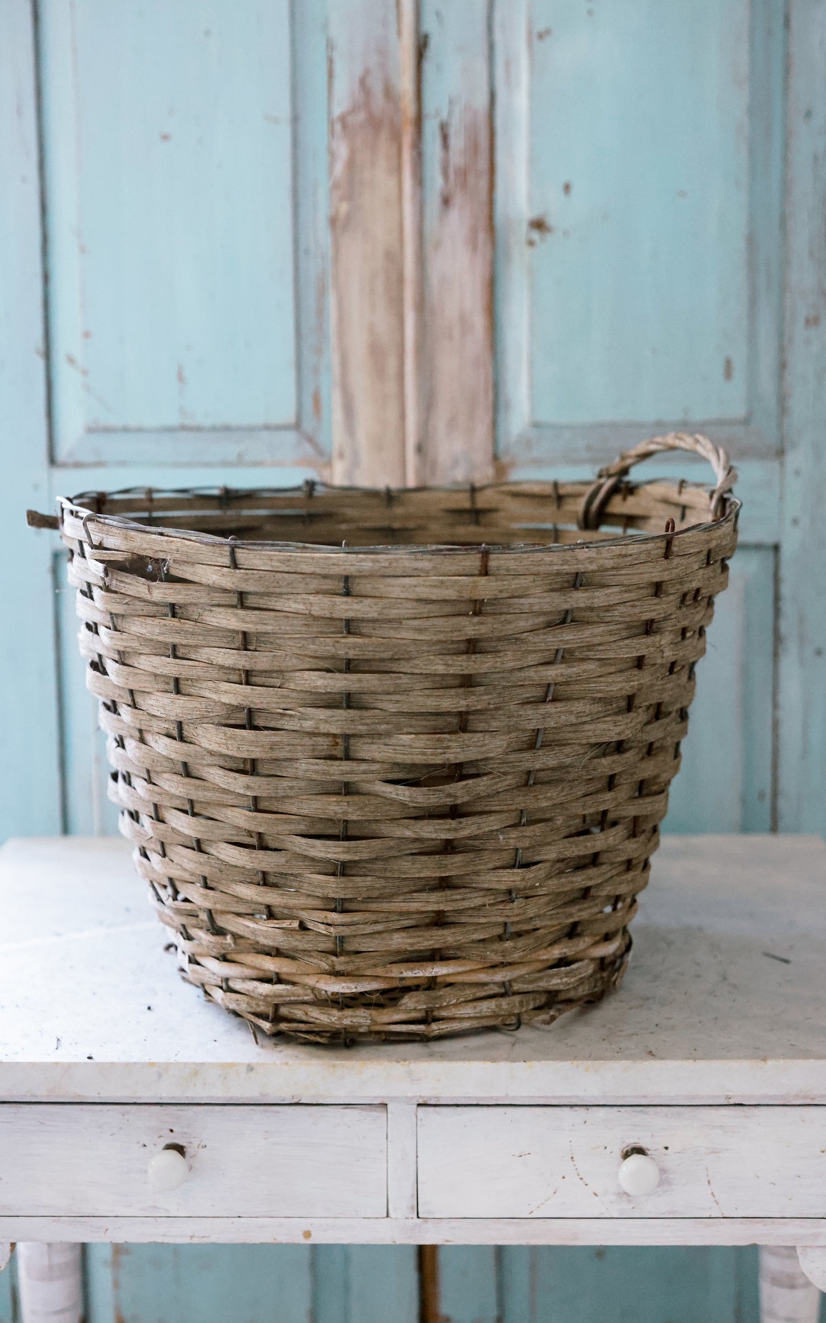 Vintage Swedish Apple Basket