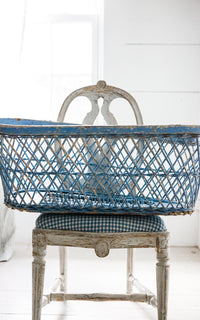 Large Vintage Swedish Basket