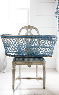Large Vintage Swedish Basket