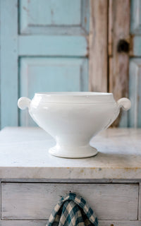Vintage French Ironstone Tureen