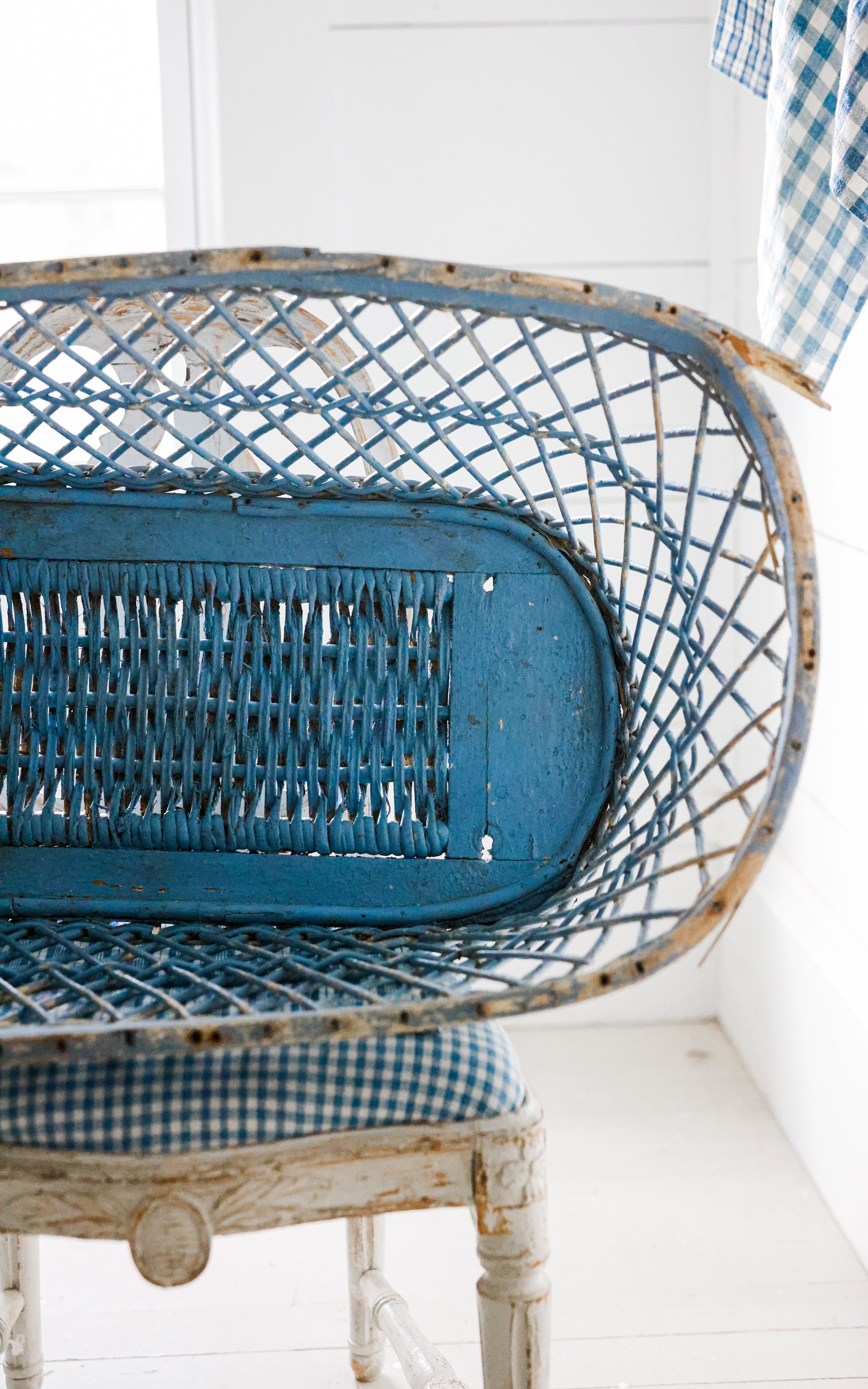 Large Vintage Swedish Basket