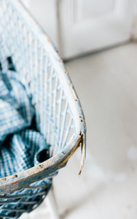 Large Vintage Swedish Basket