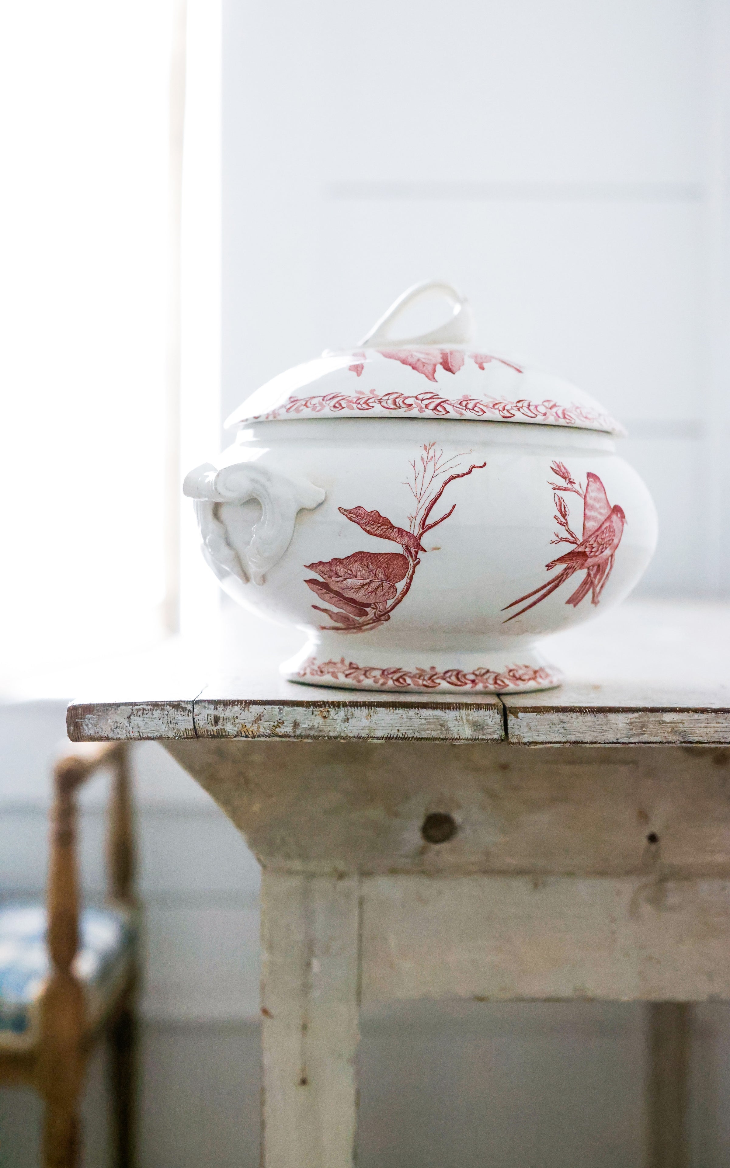 Vintage French Stoneware Tureen