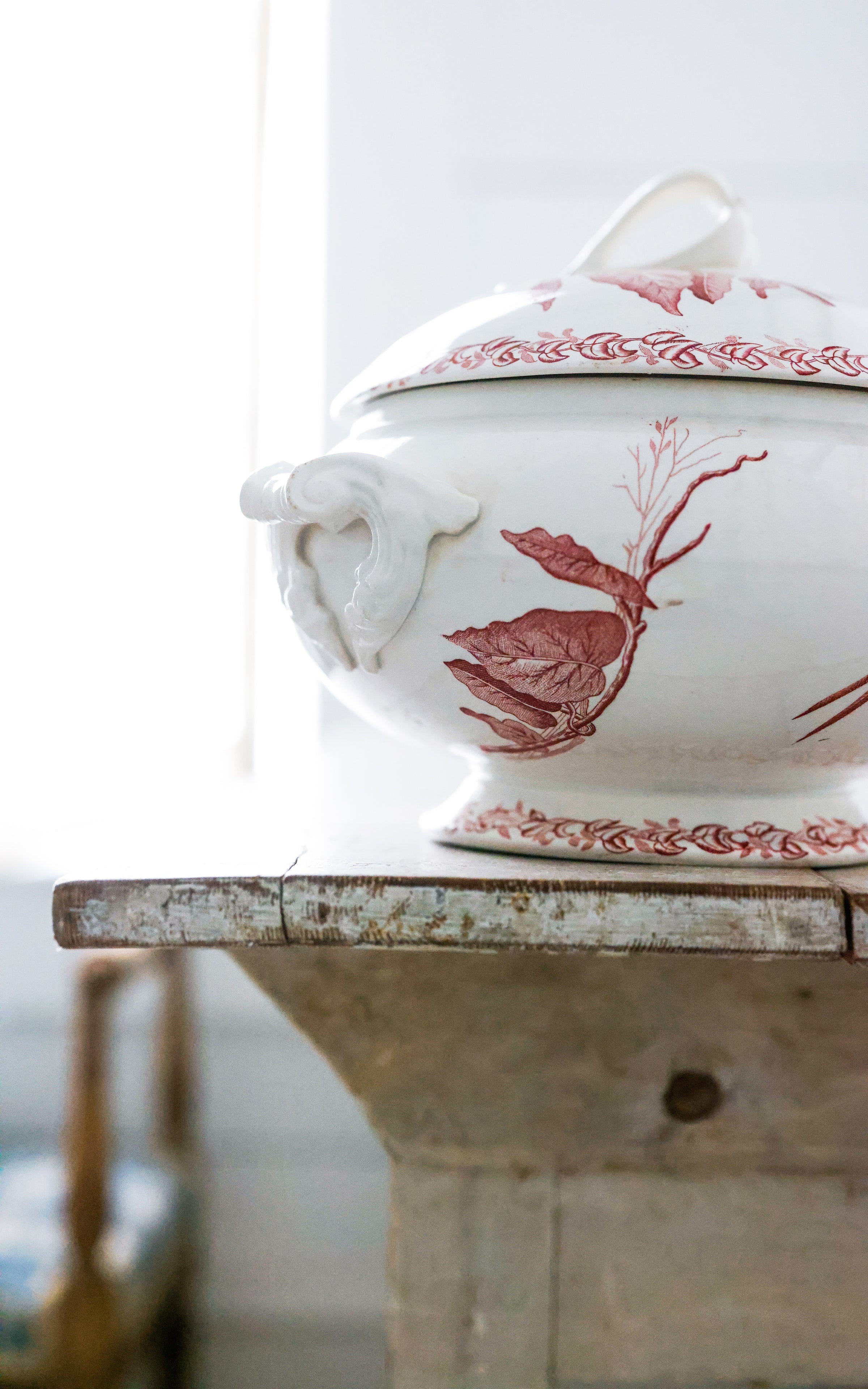 Vintage French Stoneware Tureen