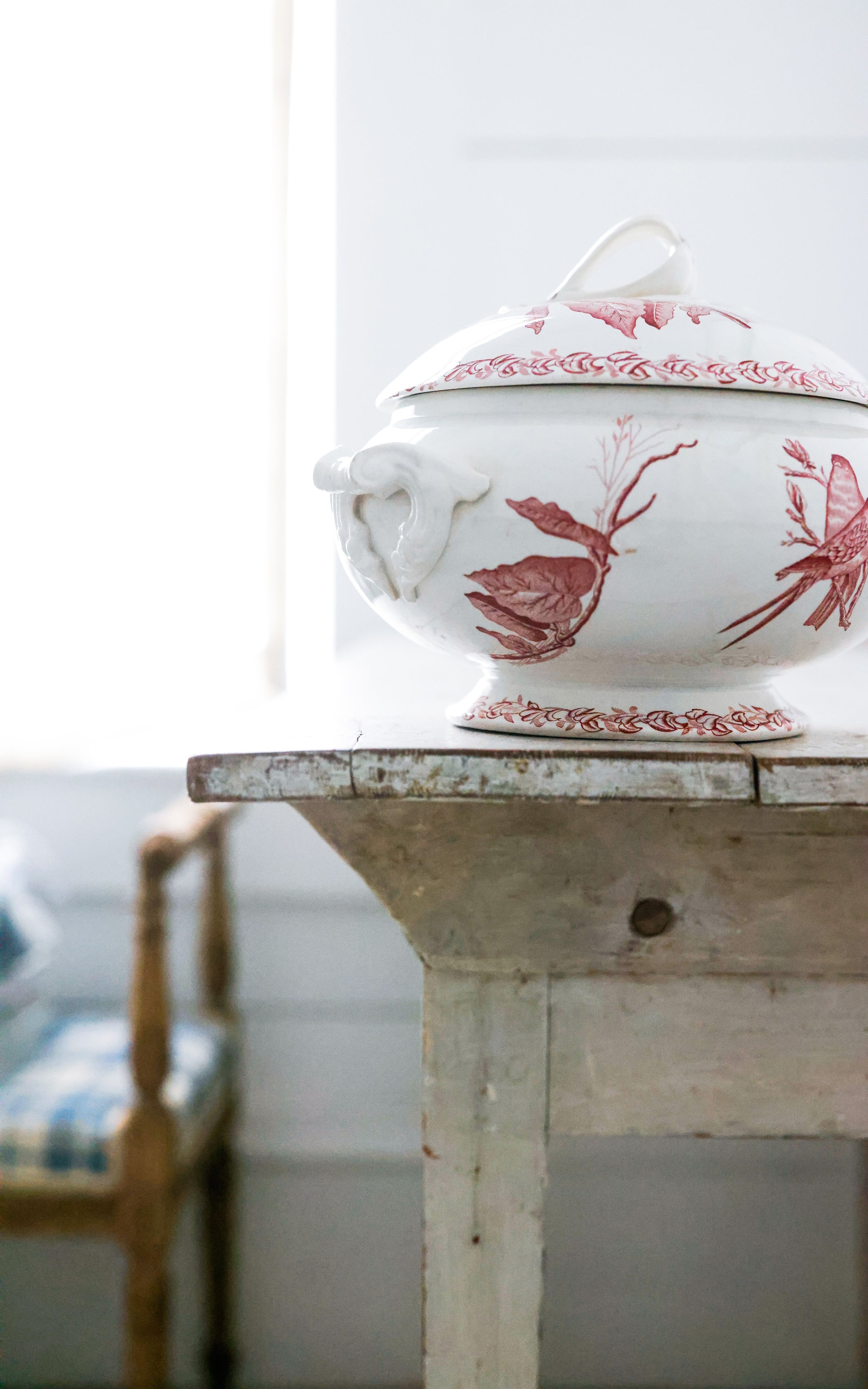 Vintage French Stoneware Tureen