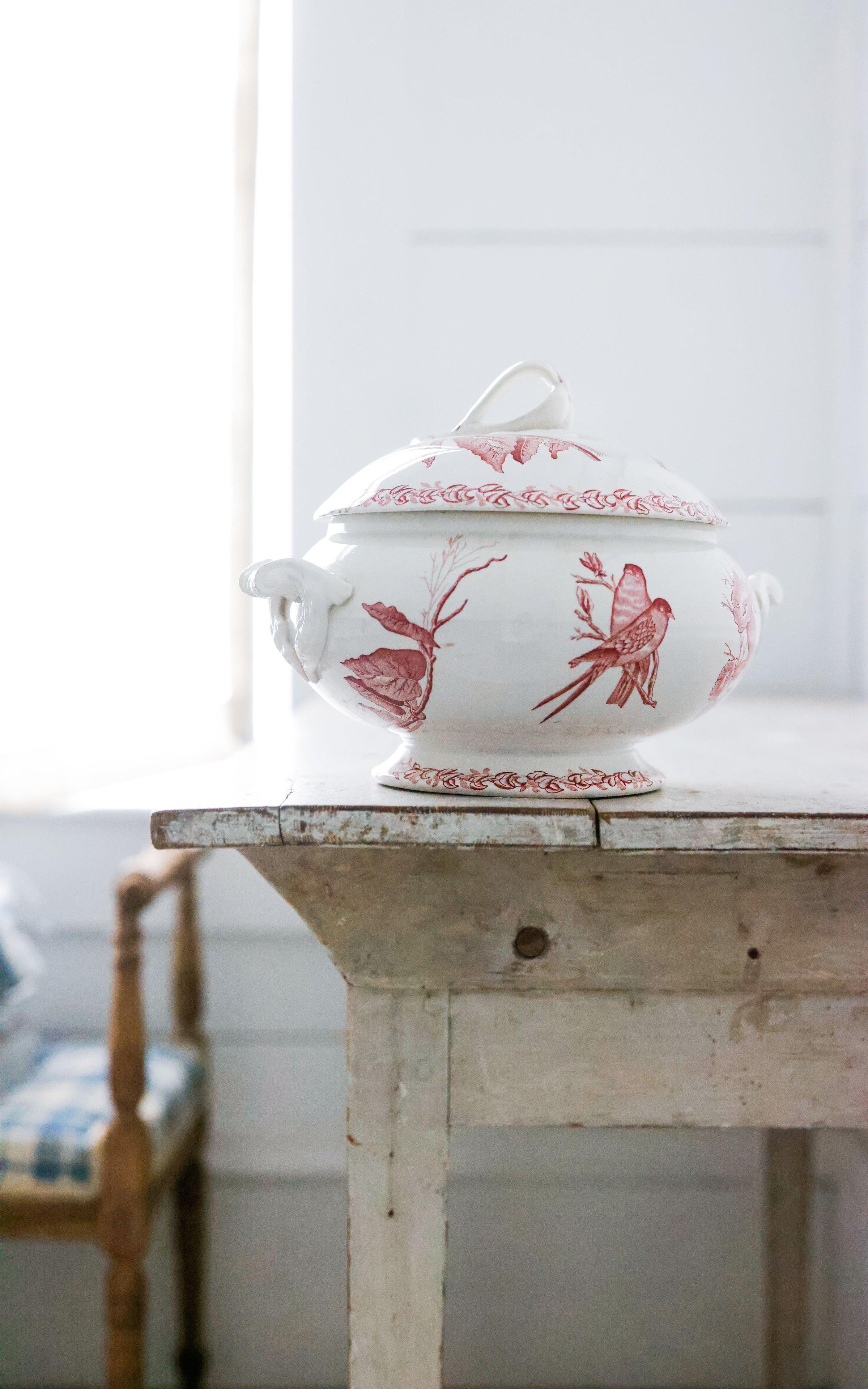 Vintage French Stoneware Tureen