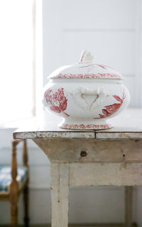 Vintage French Stoneware Tureen
