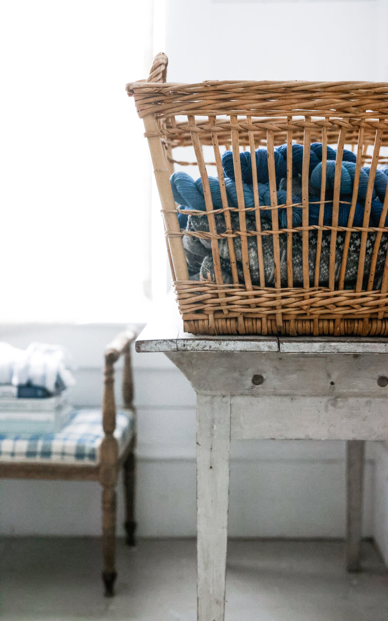 Vintage French Boulangerie Basket