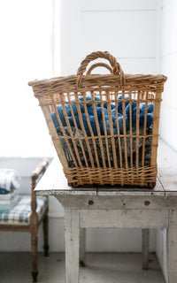 Vintage French Boulangerie Basket