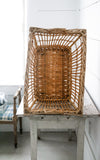 Vintage French Boulangerie Basket
