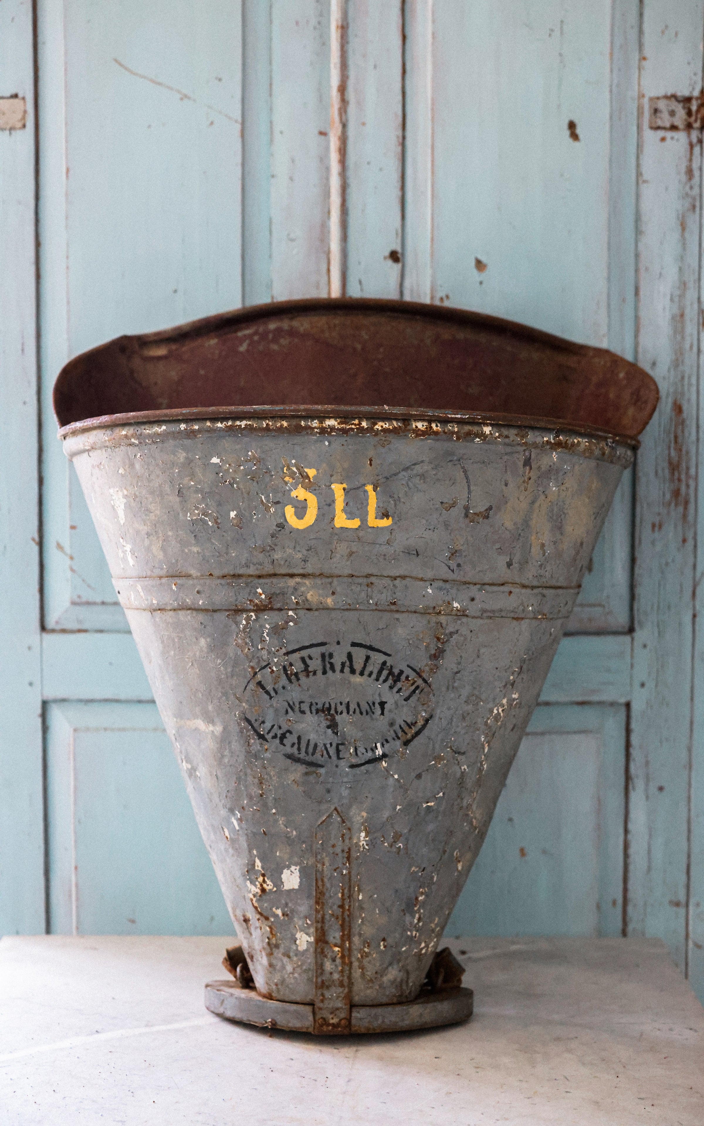 Vintage French Harvesting Basket