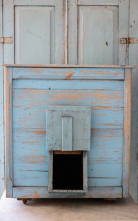 Vintage French Root Vegetable Storage Cabinet
