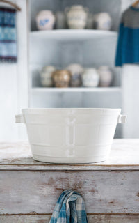 Vintage Dutch Ironstone Foot Bath