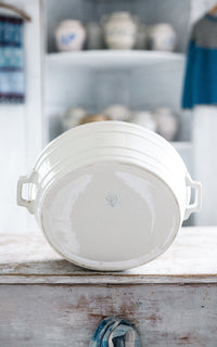 Vintage Dutch Ironstone Foot Bath