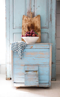 Vintage French Root Vegetable Storage Cabinet