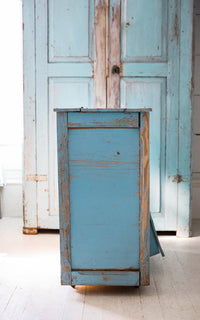 Vintage French Root Vegetable Storage Cabinet