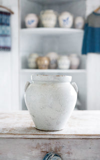 Vintage French Stoneware Crock