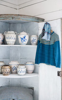 Vintage French Stoneware Pot