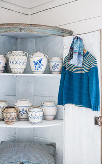 Vintage French Stoneware Pot