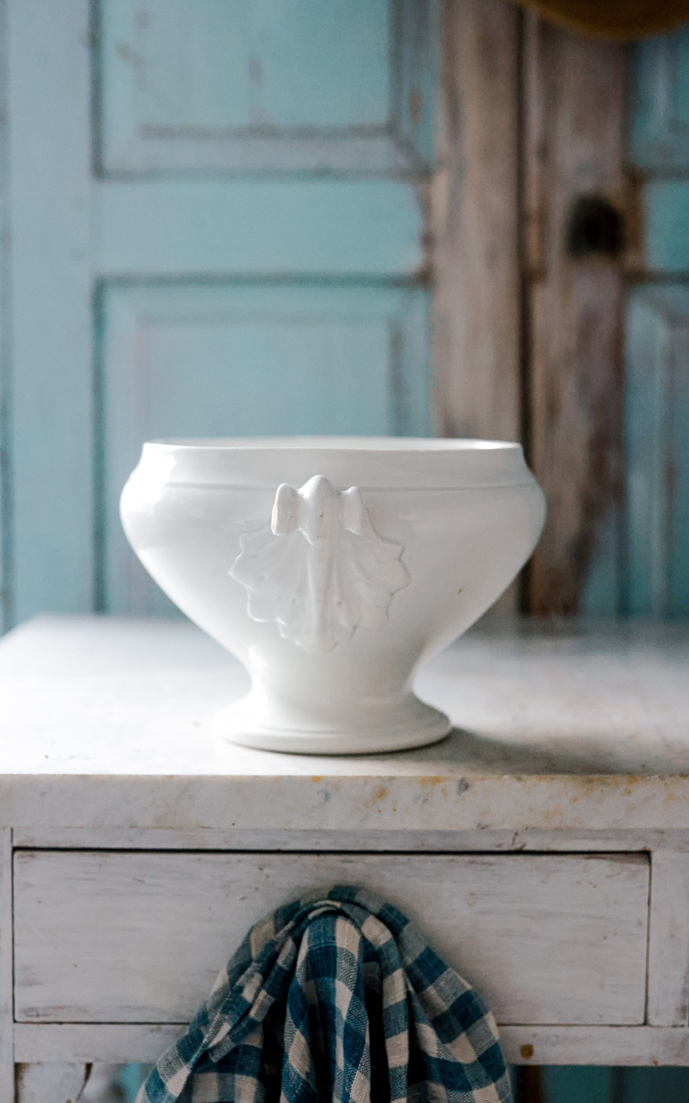 Vintage French Ironstone Tureen