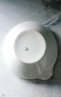 Vintage Swedish Stoneware Dairy Bowl