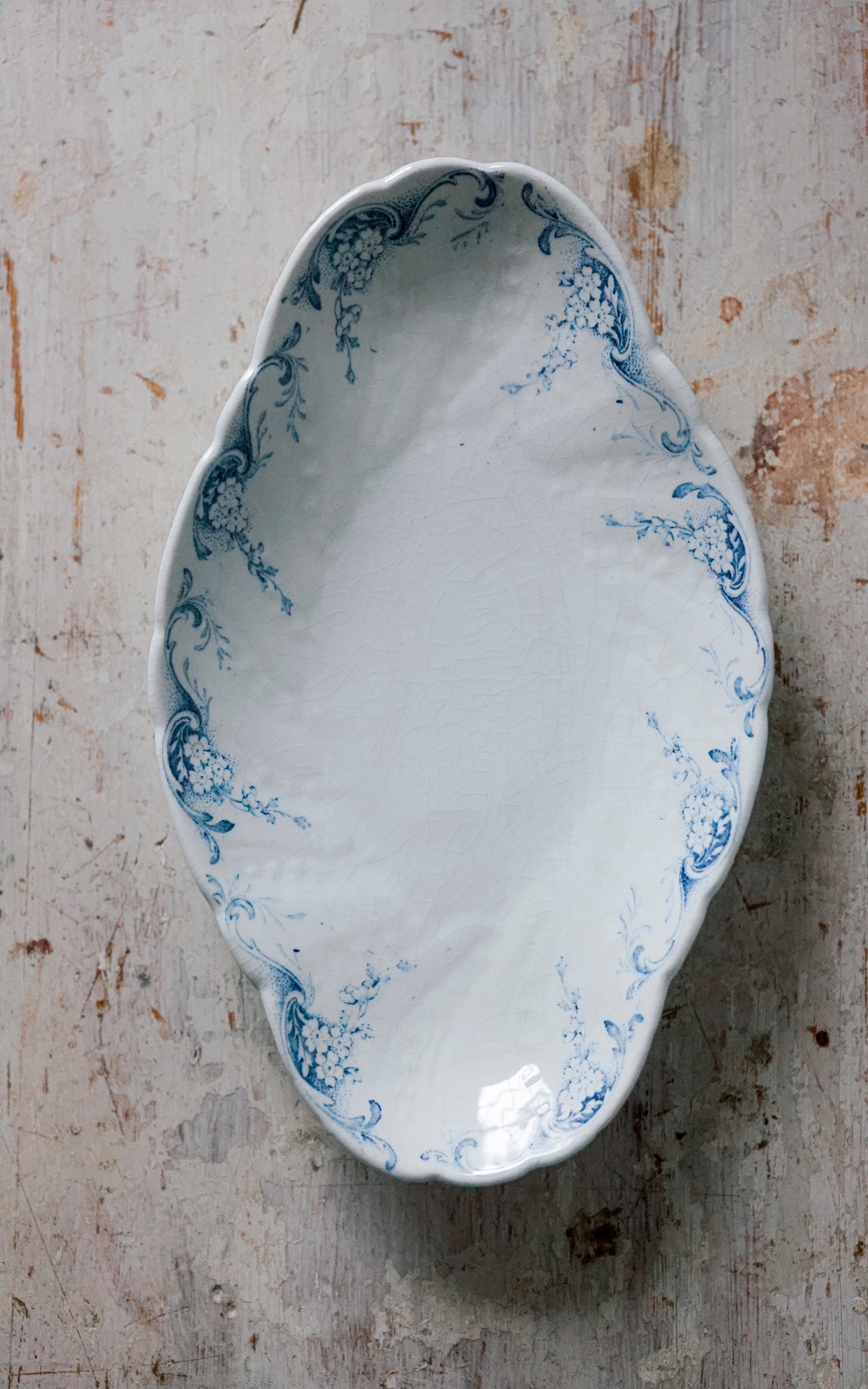 Set of Two Vintage Stoneware Dishes