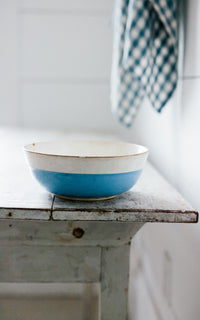 Vintage French Stoneware Bowl