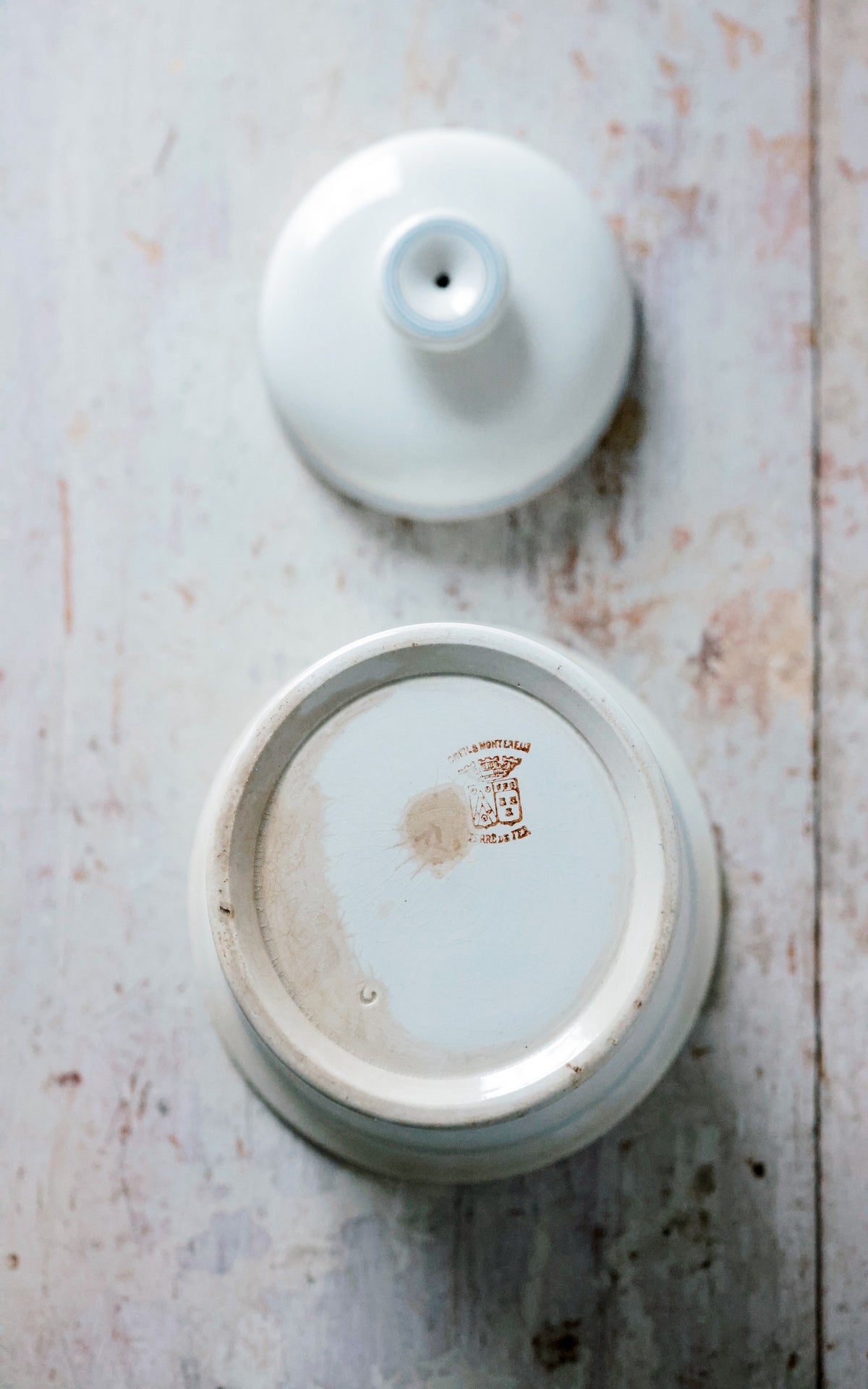 Vintage French Stoneware Crock