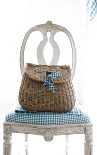 Vintage Fishing Basket
