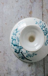Vintage French Ironstone Compote