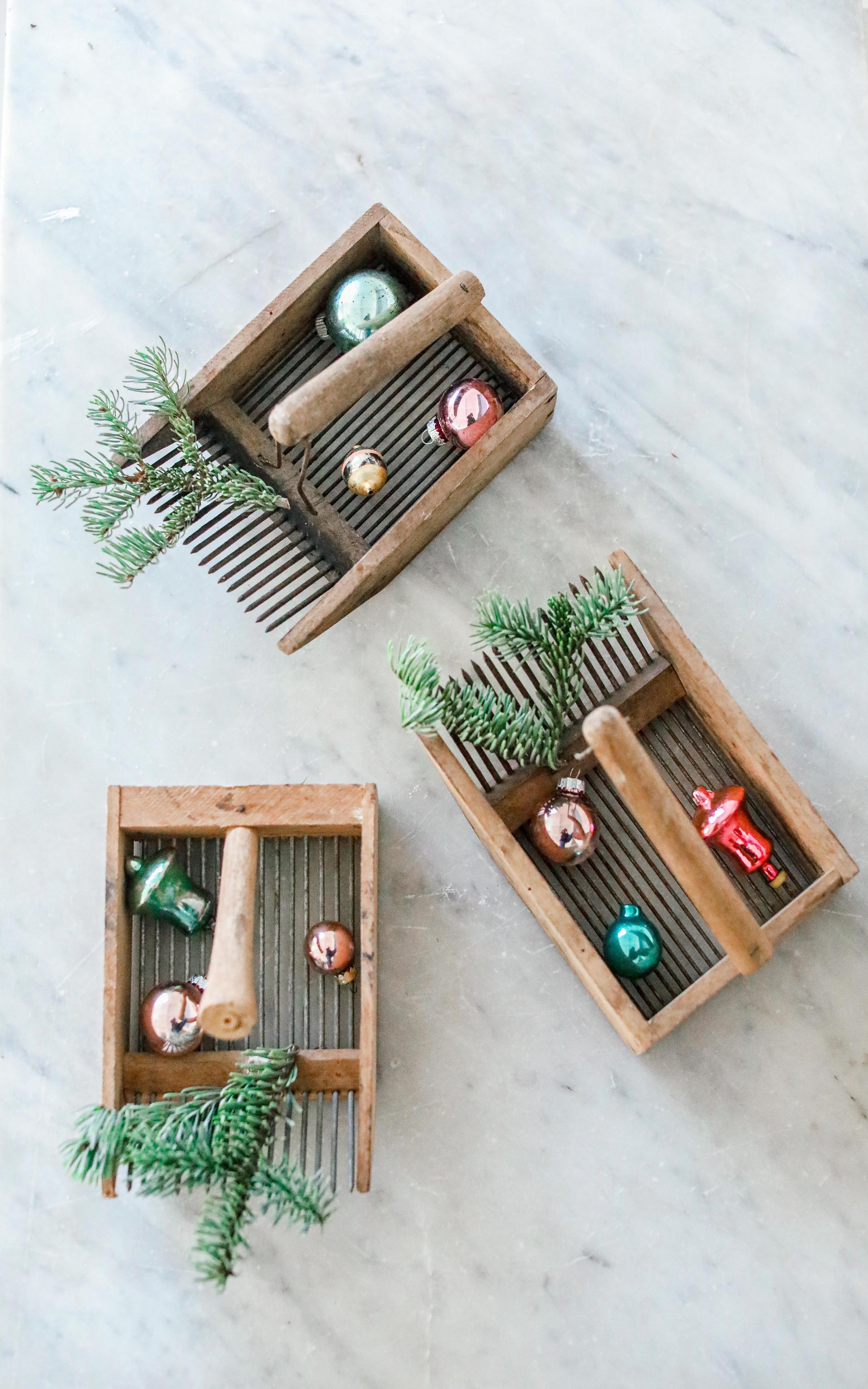 Vintage French Blueberry Picking Tool