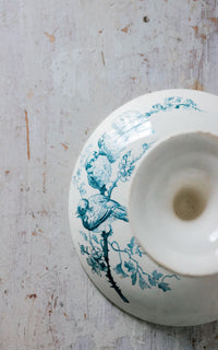 Vintage French Ironstone Compote