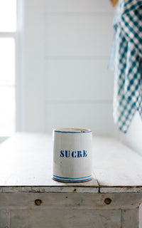 Vintage French Stoneware Crock