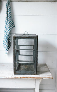 Vintage French Cheese Safe