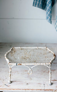Vintage French Petite Stool