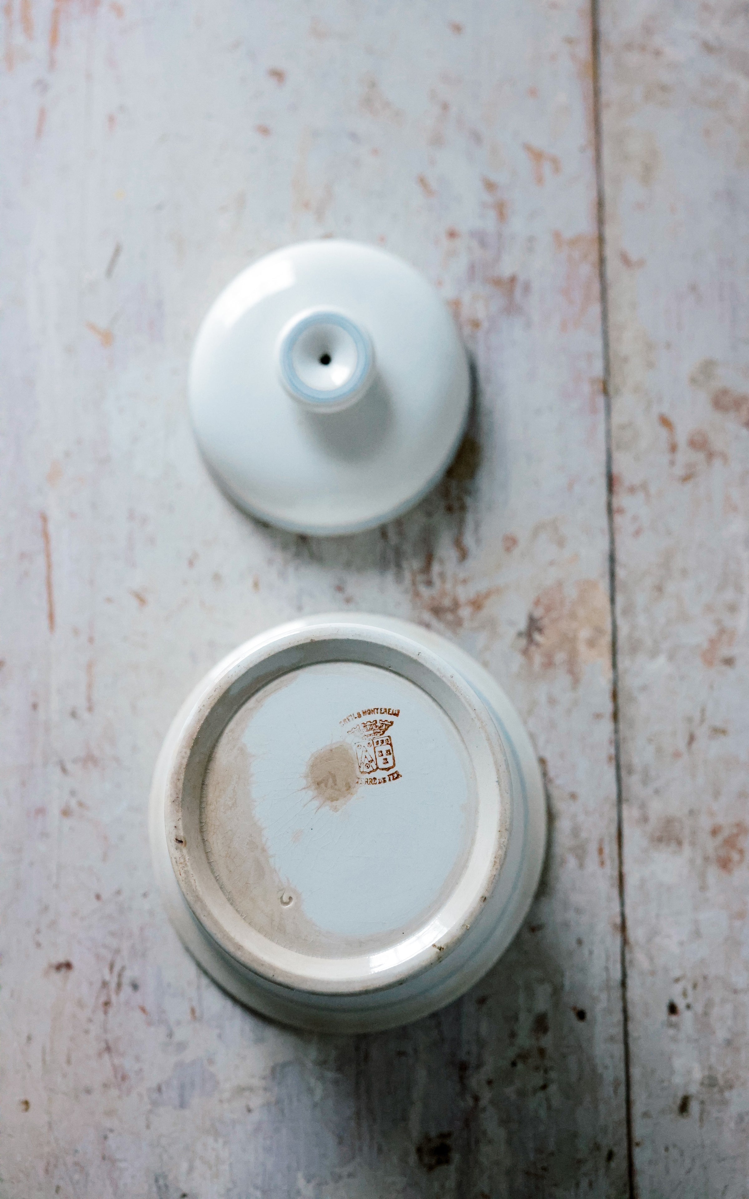 Vintage French Stoneware Crock