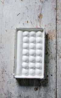 Vintage French Stoneware Artist Palette