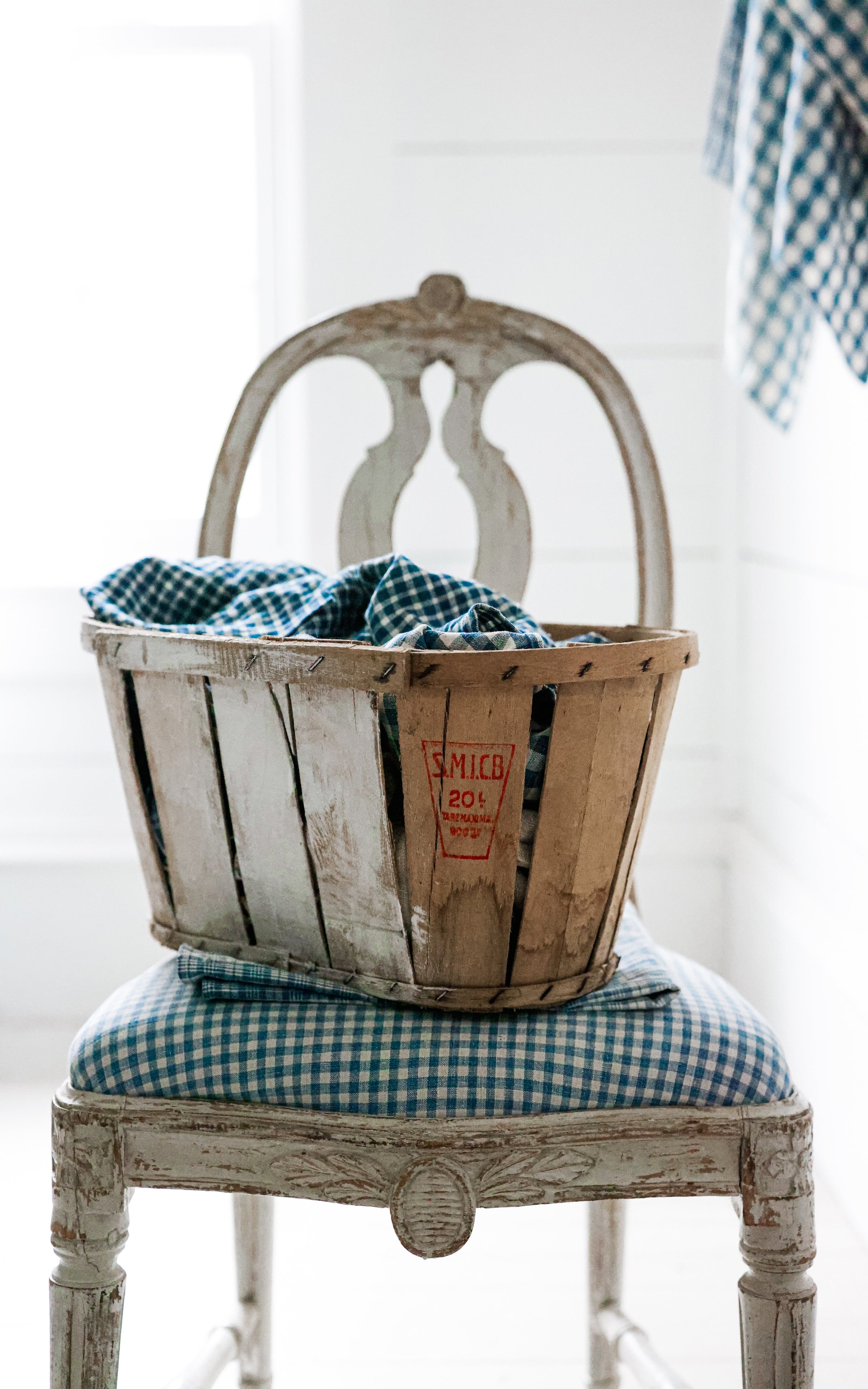 Vintage French Fruit Crate