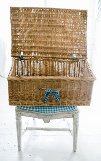 Vintage French Boulangerie Basket